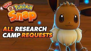 New Pokémon Snap All Research Camp Requests Guide | Lental Region