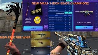 NEW FREE M4A1-S-IRON BEAST-CHAMPION2 & FIRE WHIP CFPH