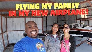 Flying my family in my new airplane! #pipercherokee