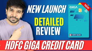 HDFC Giga Credit Card Launched | Detailed Review