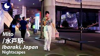 ⁴ᴷ Ibaraki: Mito Station (茨城県: 水戸駅) - Japan Walking Tour (September, 2024)