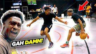 The SHIFTIEST Hooper From Delaware 1v1 vs NBA Skills Trainer | Nesco vs TD