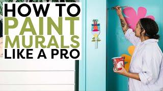 Learn How to Paint Murals Like A Pro | Like A Pro | HGTV Handmade