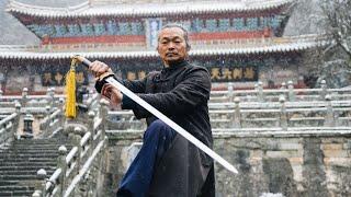 Breathtaking Tai Chi Sword in Snow