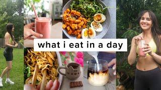 What I eat in a day - to get summer ready (healthy + realistic)