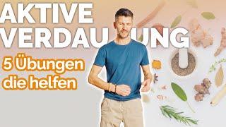 Verdauung anregen — ohne Nebenwirkungen [Meine 5 effektivsten Übungen]