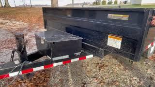 2013 Doolittle Master Dump Trailer, 14 ft x 8 ft