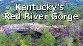 Kentucky's Red River Gorge, Natural Bridges, and Daniel Boone National Forest - An Aerial View