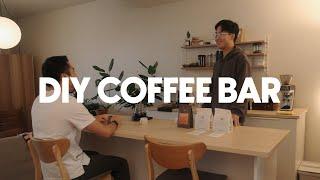 How I upgraded my home coffee bar