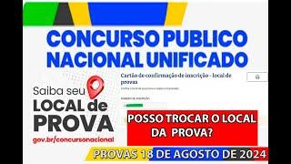 COMO PEGAR O CARTÃO DE CONFIRMAÇÃO CNU-CONCURSO PÚBLICO NACIONAL UNIFICADO. PROVA DIA 18/08/24