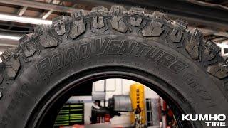 The Kumho RoadVenture MT71 provides off-road performance and delivers on-road comfort