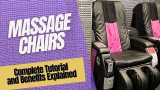 Planet Fitness Massage Chair (HOW TO USE IT / TUTORIAL)