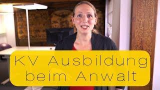 Die kaufmännische Ausbildung beim Anwalt