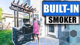 Building Outdoor Smoker Grill Station