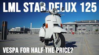 Vespa For Half The Price? | LML Star Deluxe 125 Review | First Throttle