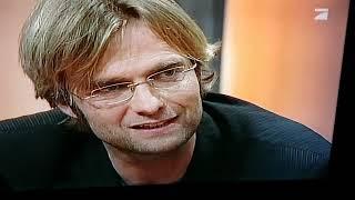 Jürgen Klopp bei TV Total mit dem Film "Fußball Gott" von David Kadel