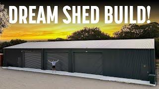 We Built Our Dream Shed + The Madness of Moving a Lifetime’s Collection!