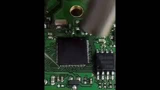 Desoldering & Soldering ic chip Hand soldering Techniques #ic #icchip