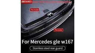 Best Trunk trim strip For Mercedes gle w167 gle carbon gle 2020 gle 350/amg 450 500e exterior decor