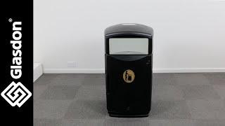 Glasdon UK | Demonstration | Futuro™ Litter Bin