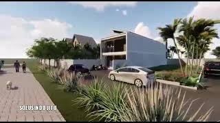 DESAIN RUMAH KOST EKSKLUSIF MODERN 2LANTAI