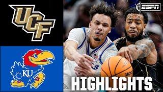 Big 12 2nd Round: UCF Knights vs. Kansas Jayhawks | Full Game Highlights | ESPN CBB