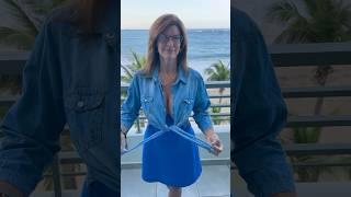 Heading out to dinner, wearing blue. #themaryburke #fyp #beach #puertorico #momsoftiktok #like
