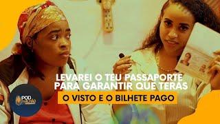 LEVAREMOS O TEU PASSAPORTE PARA GARANTIR QUE TERÁS O VISTO E O BILHETE NA HORA. #CORTE001