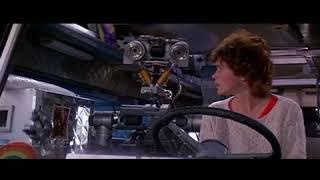 Johnny 5 likes throwing things