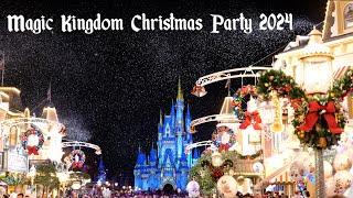 Mickey's Very Merry Christmas Party 2024 Experience in 4K | Magic Kingdom Walt Disney World Florida