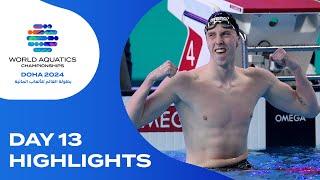 Day 13 | Highlights | World Aquatics Championships - Doha 2024