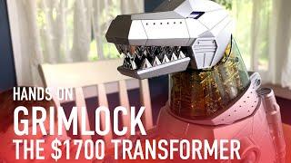 Hands On With Robosen's Grimlock: a $1,700 T-Rex Transformer