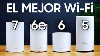 Qué es Wi-Fi MESH vs Wi-Fi 7, 6E, 6 y 5: Guía Completa para Mejorar el Wi-Fi en Casa.