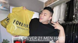 FOREVER 21 MEN HAUL | COACHELLA FASHION INSPO | FESTIVAL SEASON