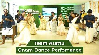 Onam Dance Performance | പൊളി ഡാൻസ് | Malayalam Dance Video | Team Arattu | Osaka Group