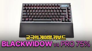 납득 할 수 밖에 없는 가격! RAZER 블랙위도우 V4 PRO 75%!