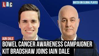 Bowel cancer awareness campaigner Kit Bradshaw joins Iain Dale | Watch again