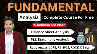 Fundamental Analysis Complete Course || Select Best Stocks for Investments ??#stockmarket #trading