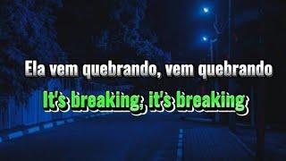 VEM QUEBRANDO | LYRICS | English + PORTUGUESE translated @FunkdeBH #vemquebrando #mfscubing #letra