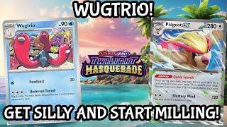 WUGTRIO MILL! A LITTLE LUCK DISCARDS A WHOLE LOT OF CARDS!