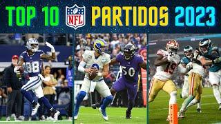 TOP 10: MEJORES PARTIDOS Temporada 2023 NFL