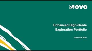 Novo Resources | Enhanced High-Grade Exploration Portfolio (December 2024)