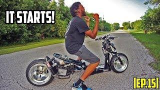 IT STARTS! - Honda Ruckus Build [EP.15]