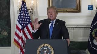 President Trump Delivers Remarks on the Iran Strategy