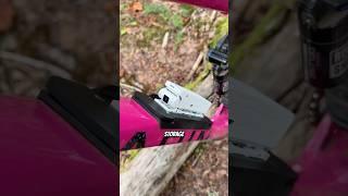 A drone inside my frame! #bikehacks #mtbhacks #mtblove