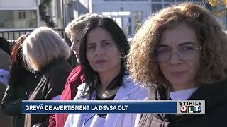 GREVA DE AVERTISMENT LA DSVSA OLT