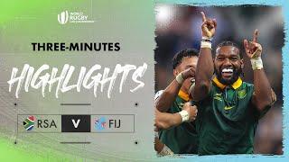 South Africa's FIERCE attack | South Africa v Fiji | World Rugby U20 Championship Match Highlights