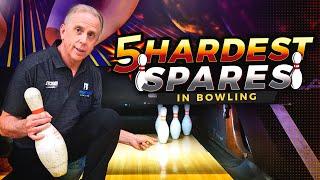 How to Pick Up the 5 Hardest Spares in Bowling that are NOT Splits!