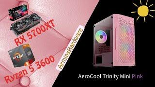 ArminsHardware | Upgrade & Repair | AeroCool Trinity Mini Pink | RX 5700XT | Ryzen 5 3600X |