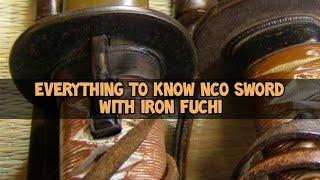 everything to know type 95 NCO Japanese sword with iron fuchi